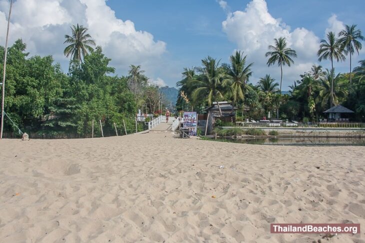 Northern part of Lamai Beach