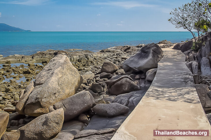 Thongson Bay on Samui — A Good and Uncrowded Beach