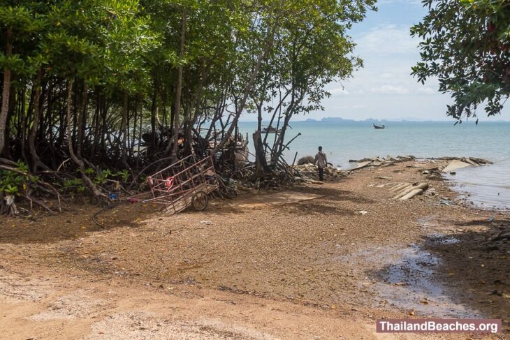 East Railay Beach: A Shoreline Not Meant for Swimming