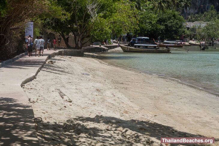 East Railay Beach: A Shoreline Not Meant for Swimming