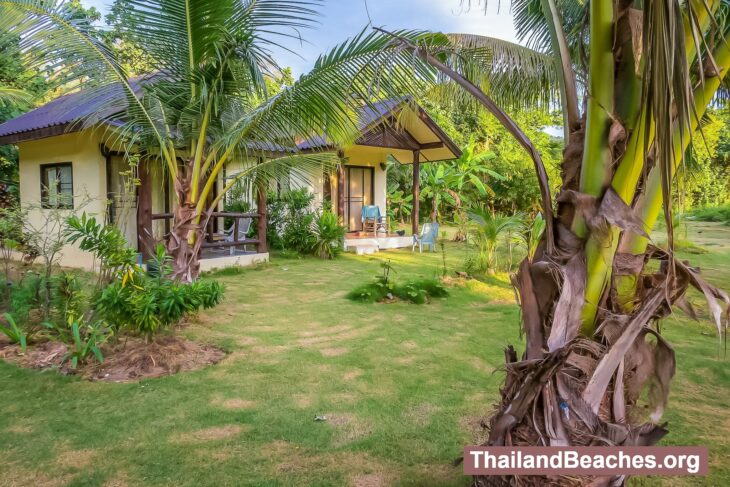 Klong Prao Beach is the longest beach on the island