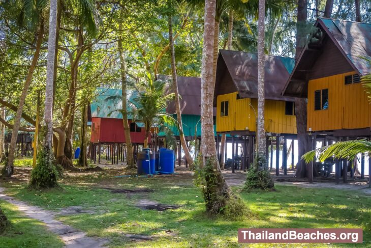 Klong Prao Beach is the longest beach on the island