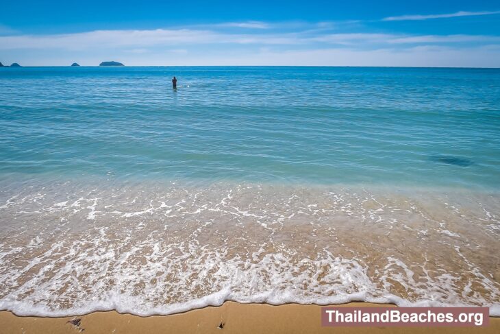 Klong Prao Beach is the longest beach on the island