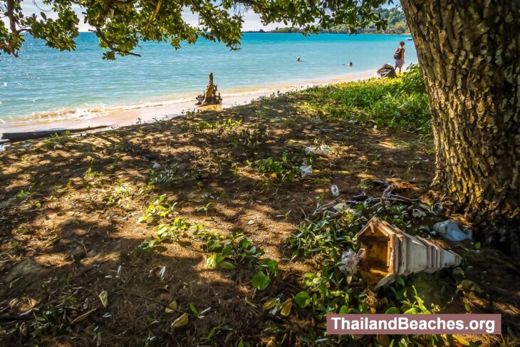 Klong Prao Beach is the longest beach on the island